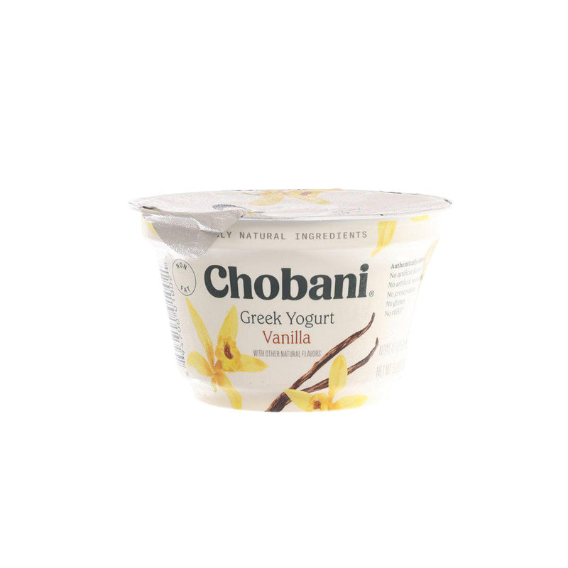 CHOBANI Non-Fat Greek Yogurt - Vanilla  (150g)