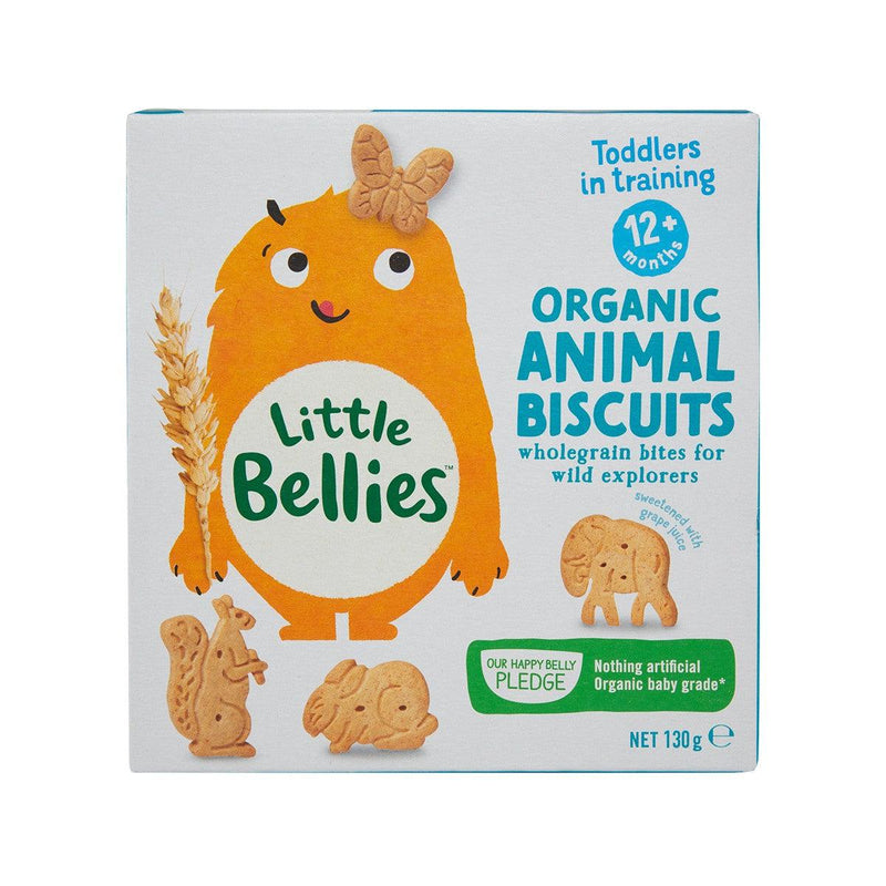 LITTLE BELLIES Organic Animal Biscuits  (130g)