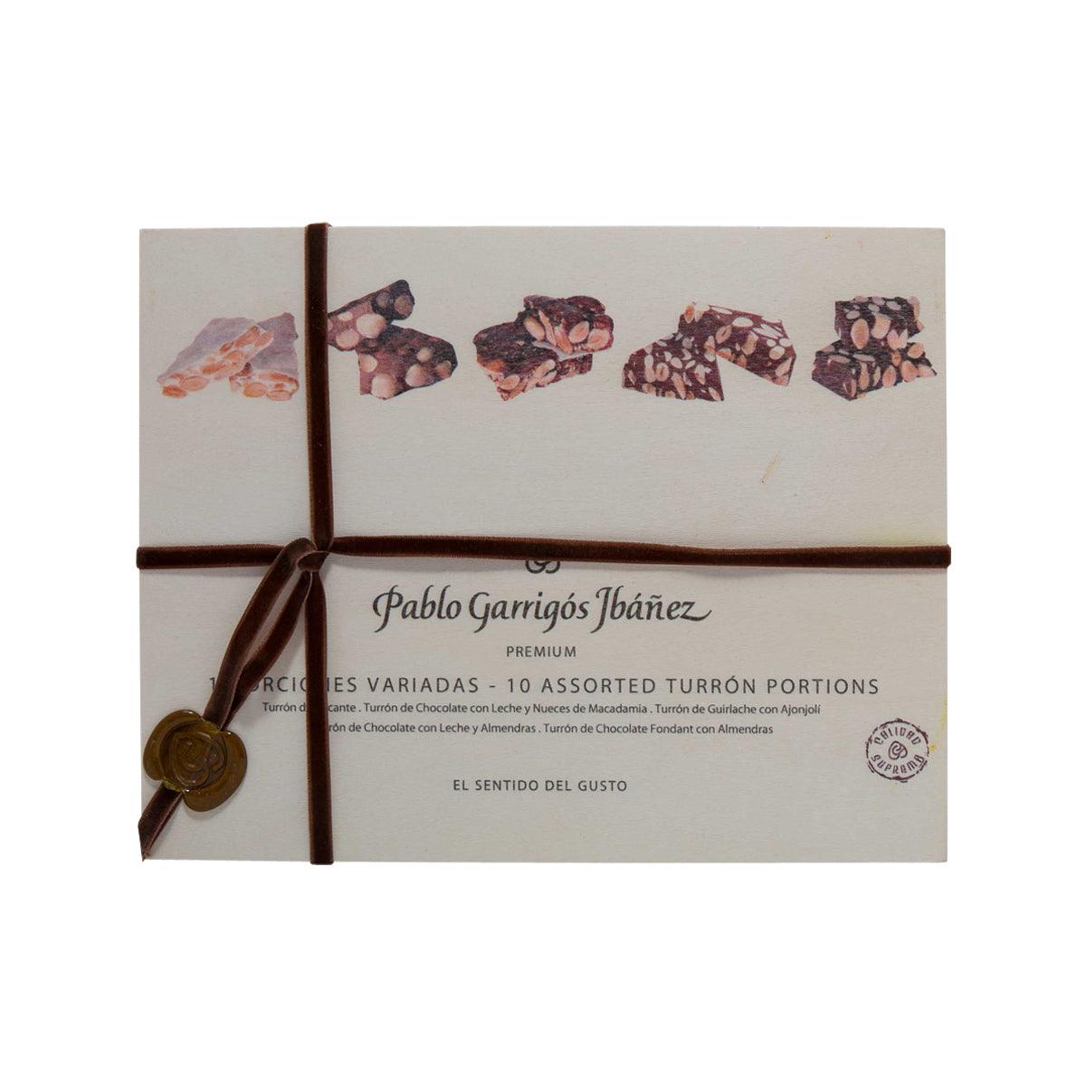 PABLO GARRIGOS IBANEZ Premium Assorted Turron Portions Gift Box (170g ...