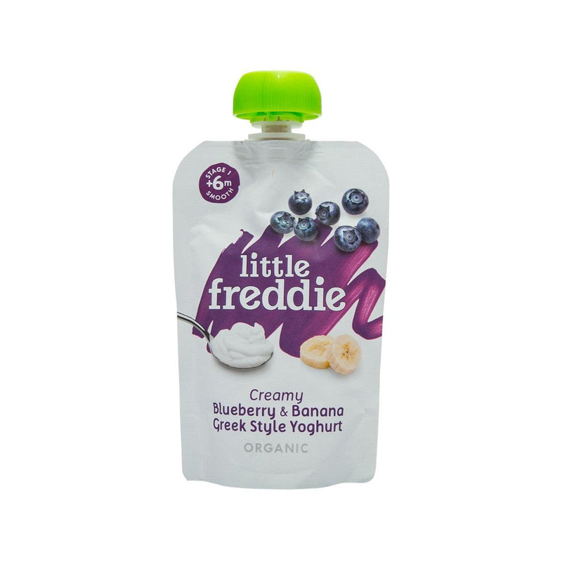 LITTLE FREDDIE Greek Style Yoghurt with Blueberry & Banana  (100g)