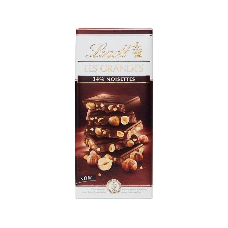LINDT 34% Hazelnut Dark Chocolate (150g)