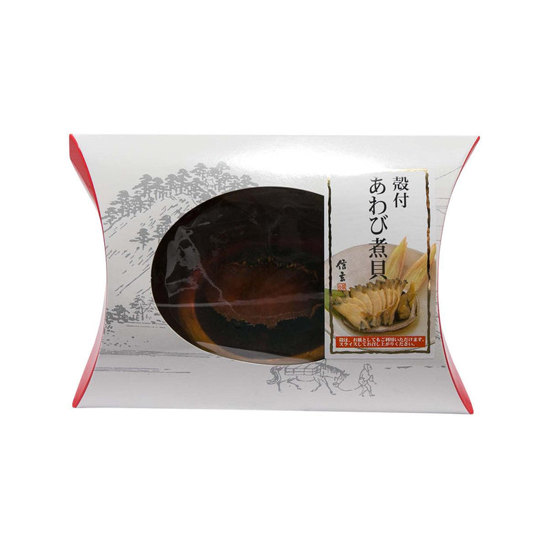 SHINGEN FOODS Soy Sauce Cooked Abalone with Shell  (70g)