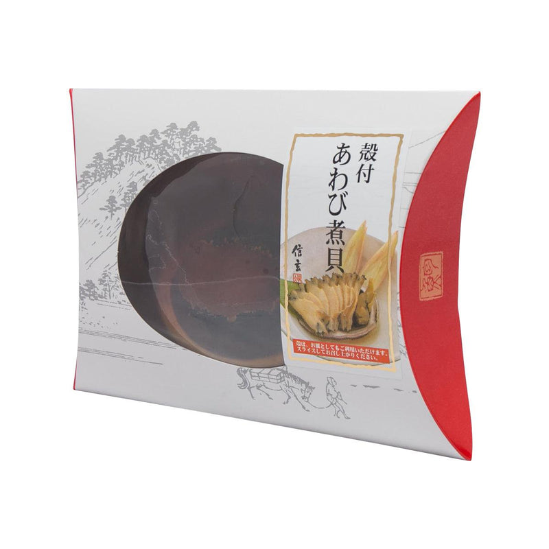 SHINGEN FOODS Soy Sauce Cooked Abalone with Shell  (70g)