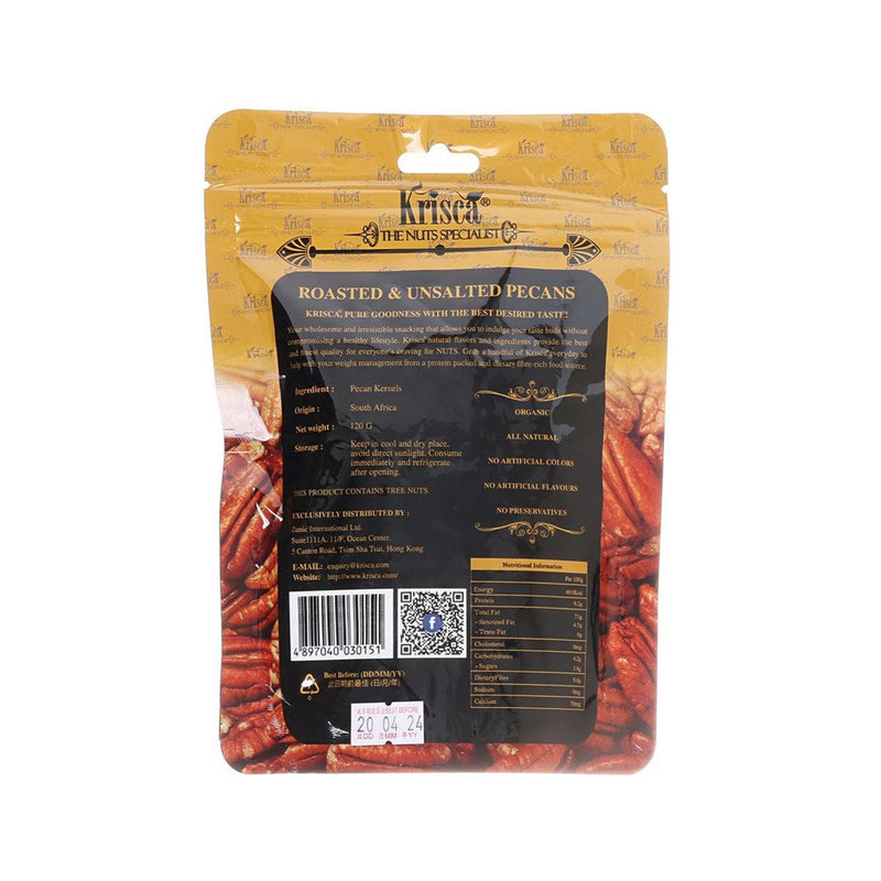 KRISCA Unsalted Pecans  (120g)