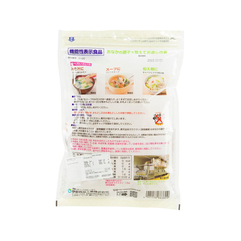 INAFOOD Kanten Papa Agar Strips for Miso Soup  (15g)