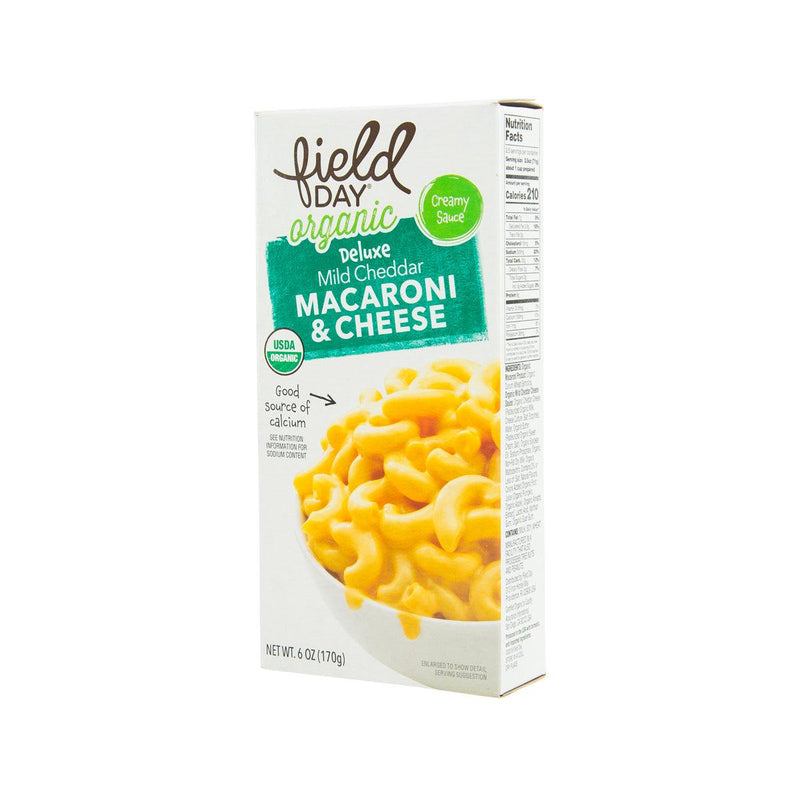 FIELD DAY Organic Deluxe Mild Cheddar Macaroni & Cheese  (170g)