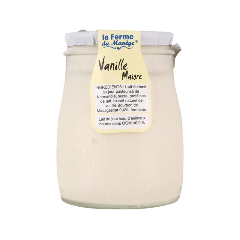 FERME DU MANEGE Low Fat Yogurt - Vanilla  (180g)