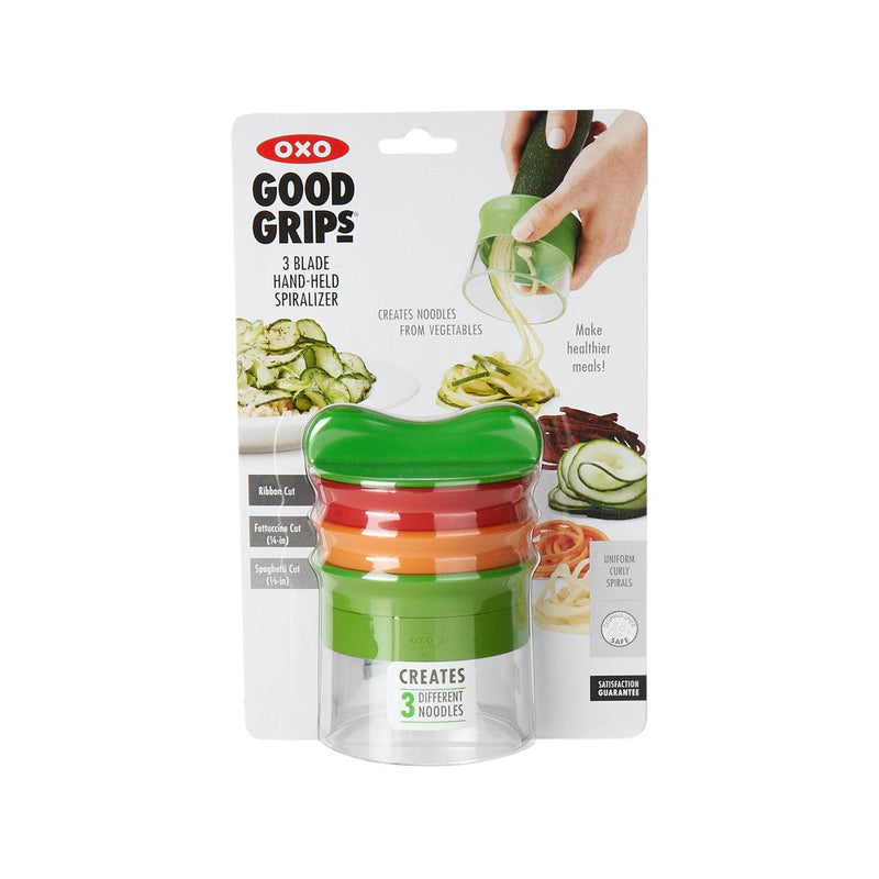 OXO Handheld Spiralizer with 3 Blades
