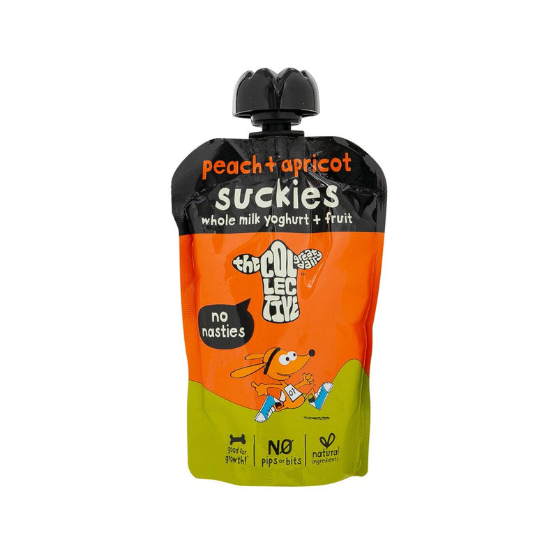 COLLECTIVE Whole Milk Yoghurt Suckies - Peach & Apricot  (90g)