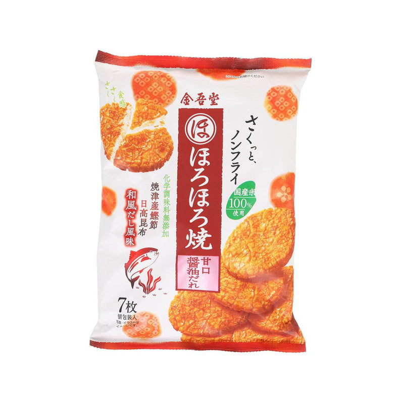 KINGODO Soft Rice Cracker - Soy Sauce  (7pcs)