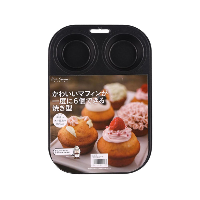 KAI 6 Cup Muffin Mold