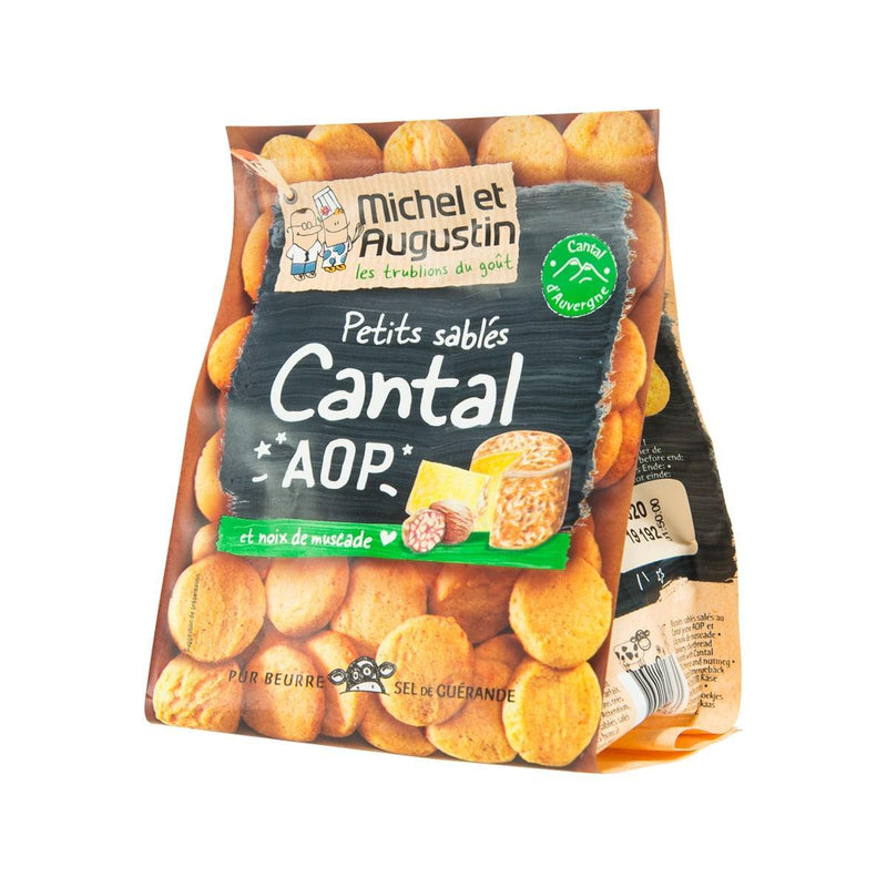 MICHEL & AUGUSTIN Savory Shortbreads with Cantal Cheese and Nutmeg  (100g)