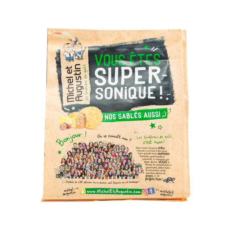 MICHEL & AUGUSTIN Savory Shortbreads with Cantal Cheese and Nutmeg  (100g)