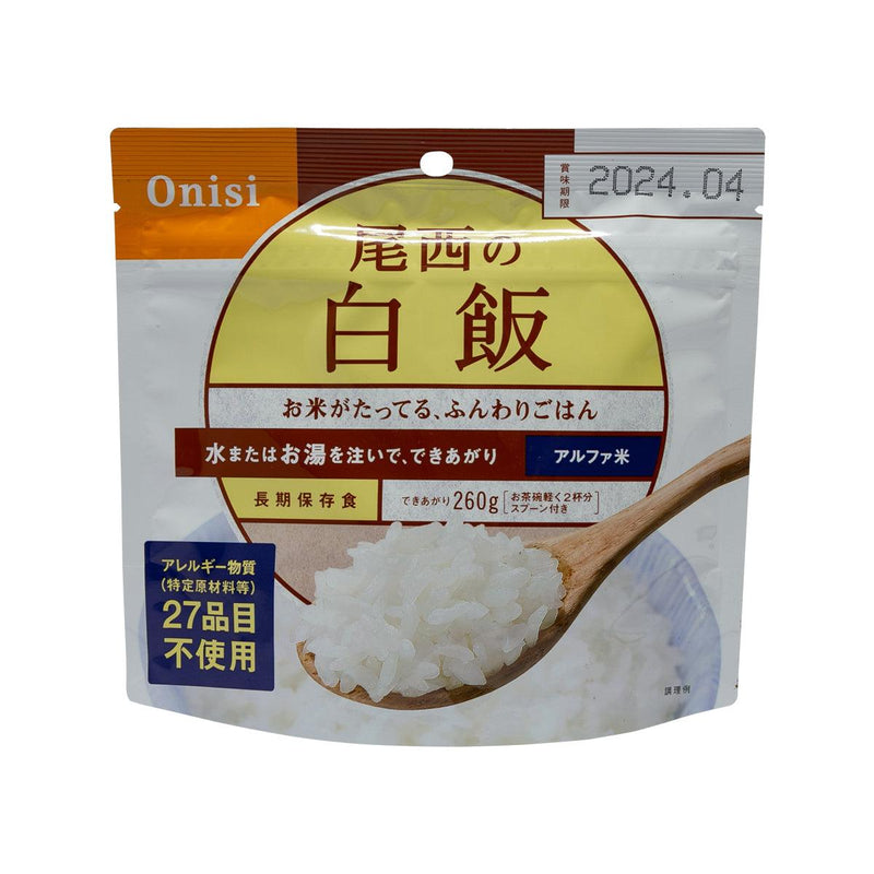 尾西食品 即食白飯 (100g)