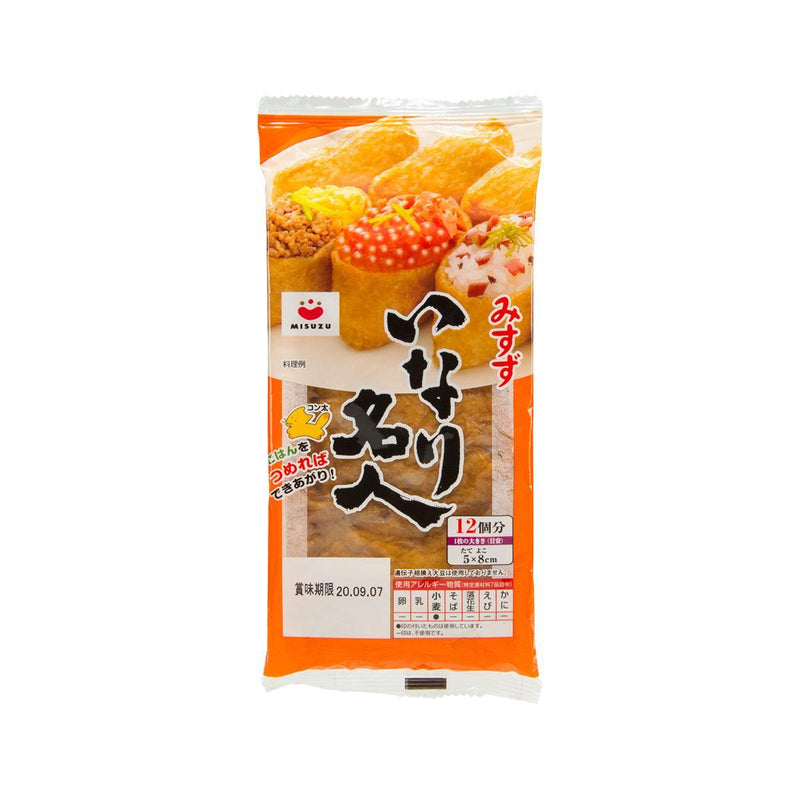 MISUZU Inariage Seasoned Bean Curd Skin - Square  (12pcs)