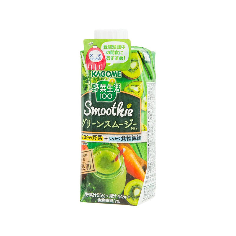 KAGOME Yasai Seikatsu 100 Green Vegetable & Fruit Smoothie Mix  (330mL)