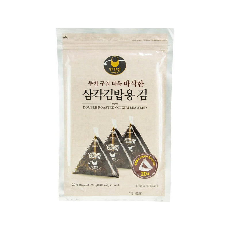 MANJUN Roasted Laver (For Triangle Sushi)  (24g)