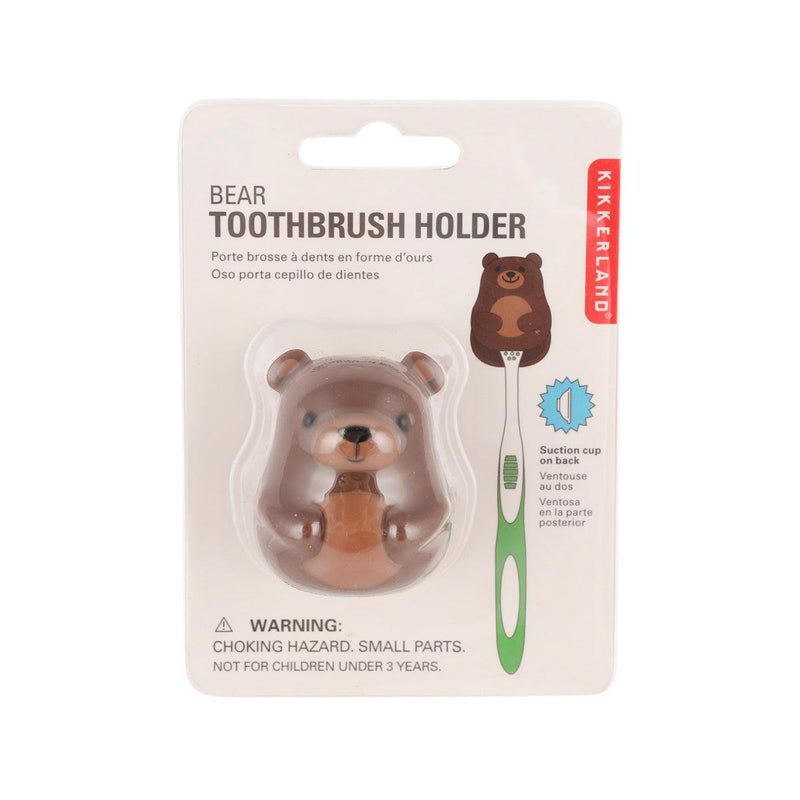 KIKKERLAND Toothbrush Holder - Bear