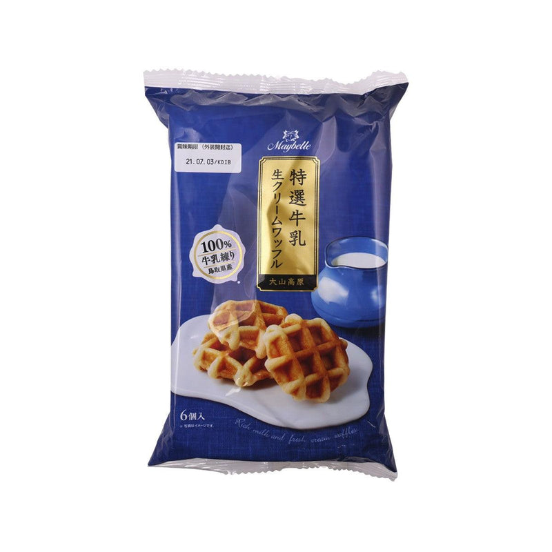 丸中製菓 Maybelle鮮忌廉窩夫 (5pcs)