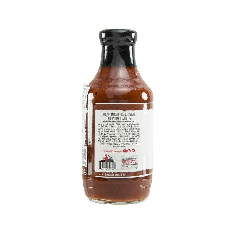 RED DUCK Organic BBQ Sauce - Smoked Applewood Molasses  (482g)