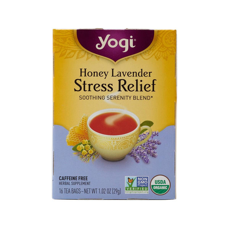 YOGI TEA Honey Lavender Stress Relief Tea Bag  (29g) - city&