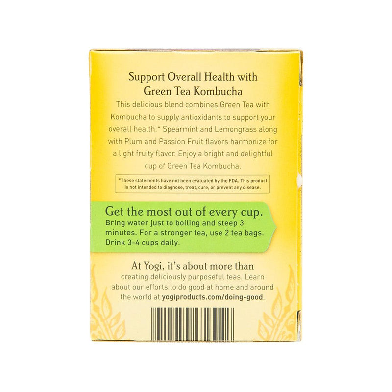 YOGI TEA Green Tea Kombucha Tea Bag  (32g) - city&