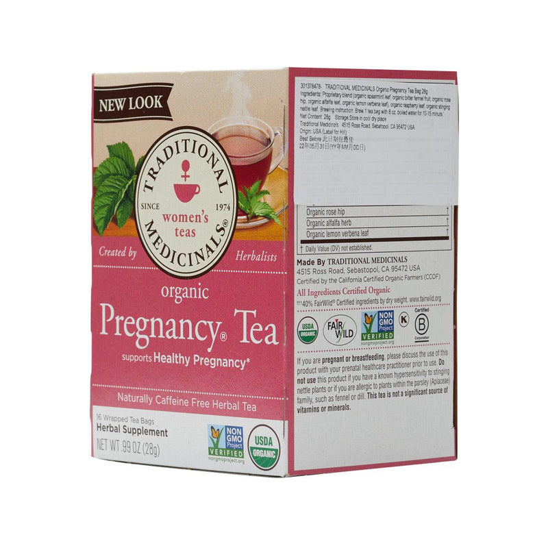 TRADITIONAL MEDICINALS Organic Pregnancy Tea Bag  (28g) - city&