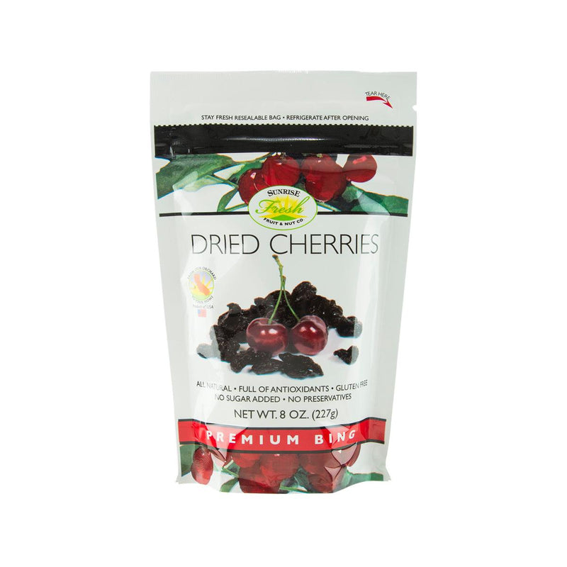 SUNRISE Unsweetened Dried Cherries  (227g)