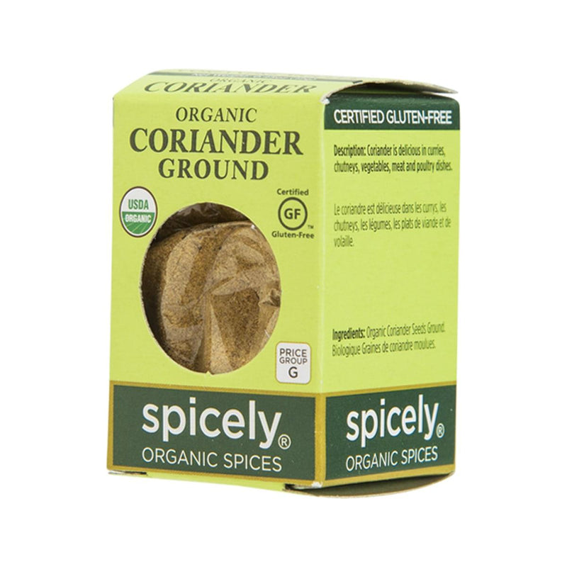 SPICELY Organic Coriander - Ground  (12g)