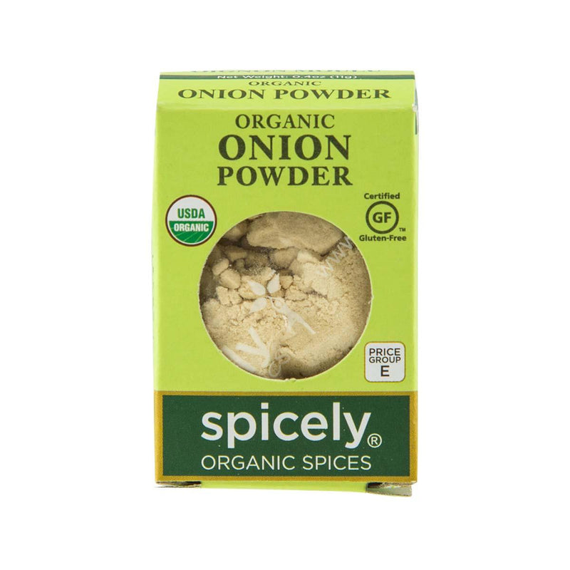 SPICELY Organic Onion Powder  (11g)