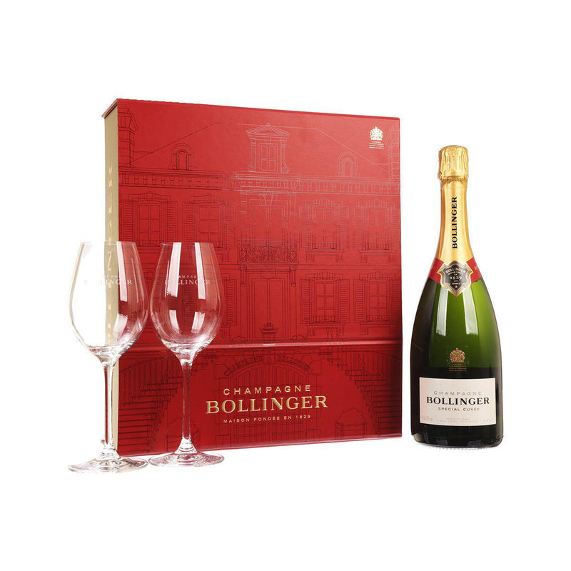 BOLLINGER Special Cuvee Brut NV Gift Set NV (750mL)