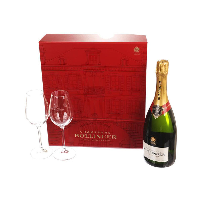 BOLLINGER Special Cuvee Brut NV Gift Set NV (750mL)