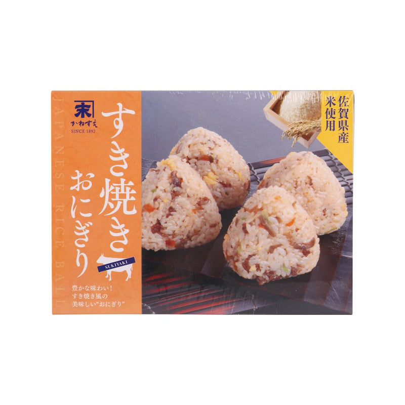 KANESUE Japanese Rice Ball - Sukiyaki  (4pcs)