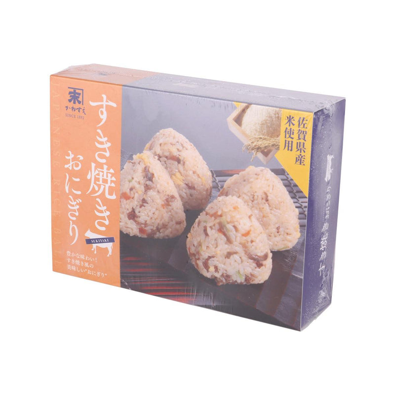 KANESUE Japanese Rice Ball - Sukiyaki  (4pcs)