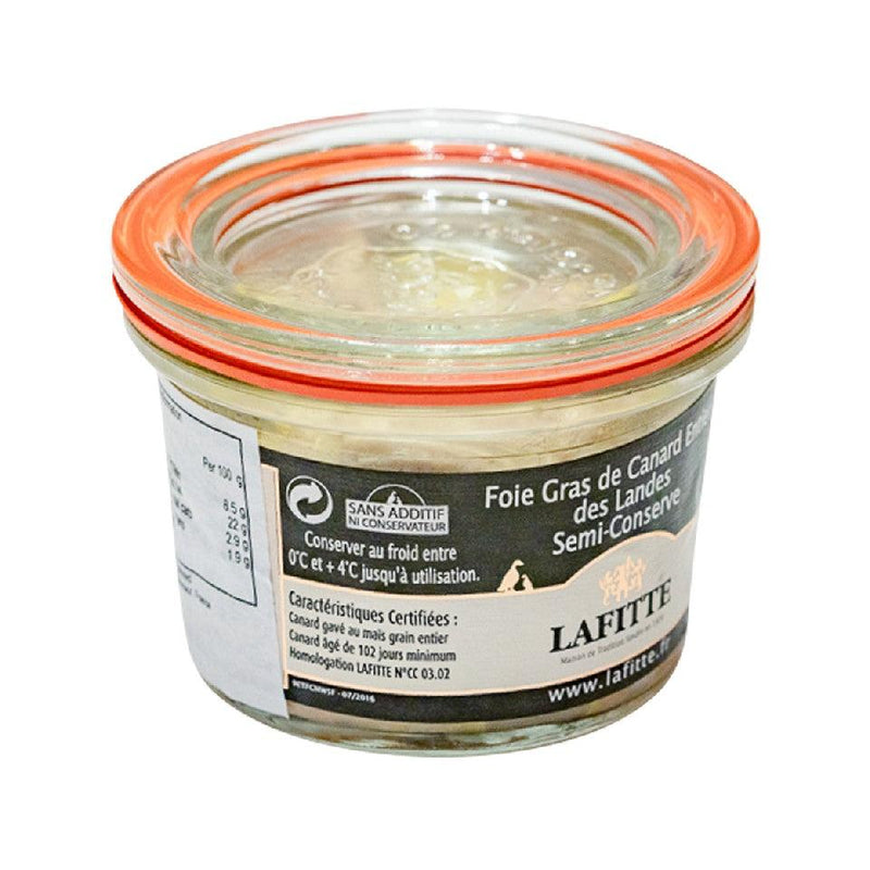 LAFITTE Whole Duck Foie Gras (Semi-Preserved)  (50g)