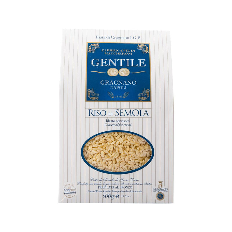 GENTILE Pasta di Gragnano IGP - Riso de Semola  (500g)