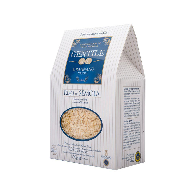 GENTILE Pasta di Gragnano IGP - Riso de Semola  (500g)