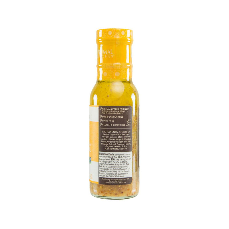 PRIMAL KITCHEN Honey Mustard Dressing & Marinade made with Avocado Oil  (236mL)