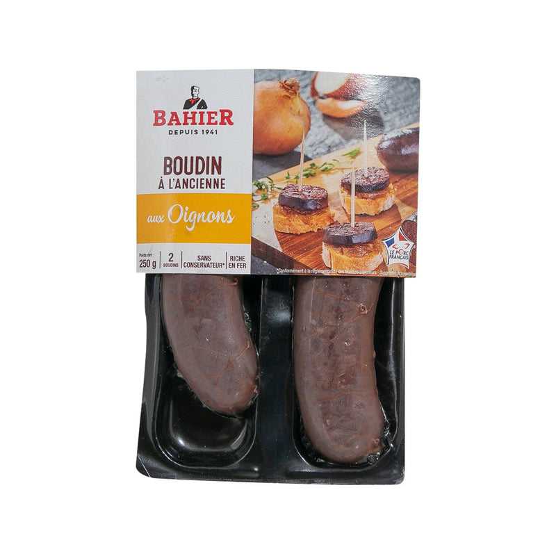  BAHIER 洋蔥黑血香腸 (250g)