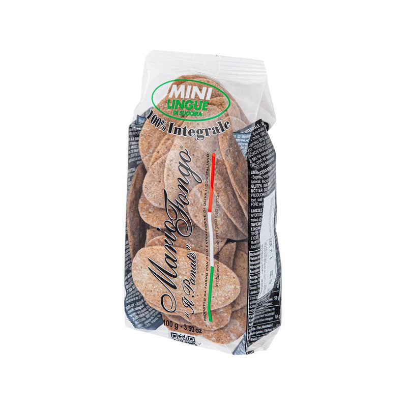 MARIO FONGO Mini Flat Bread - Whole Wheat  (100g)