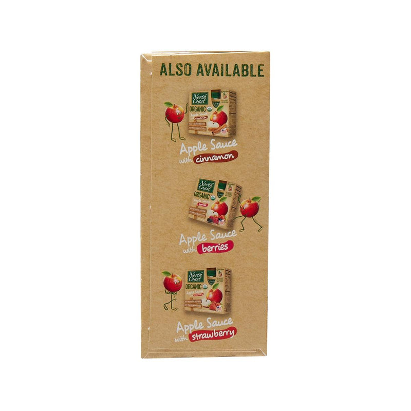 NORTH COAST Organic Apple Sauce  (4 x 90g)