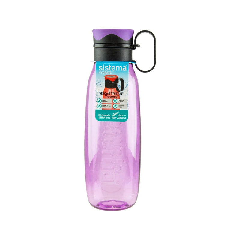 SISTEMA Tritan Traverse Bottle 650mL