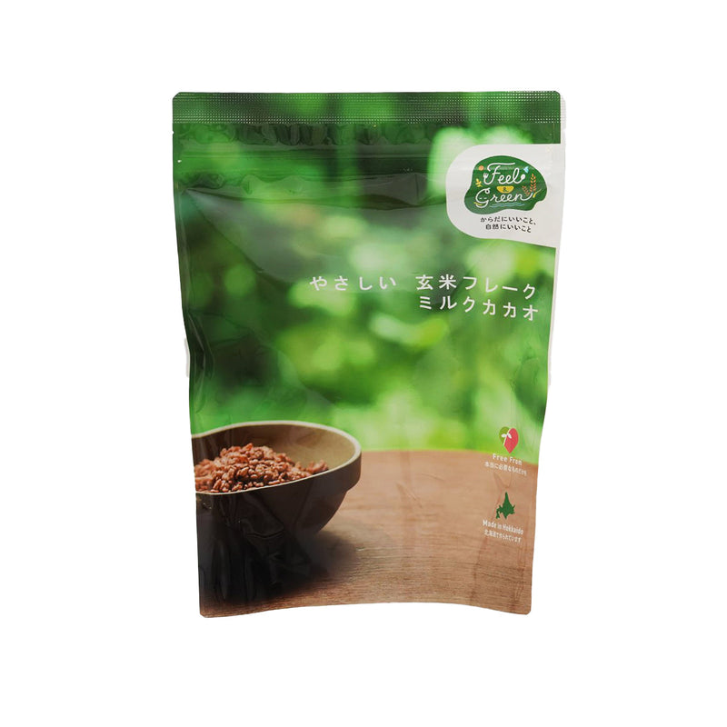 NIHONSHOKUHIN Brown Rice Flake - Milk Cacao  (150g)