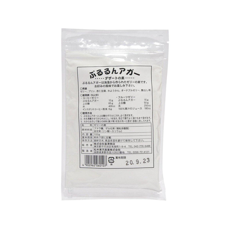 TOMIZAWA Pururun Agar  (100g) - city&