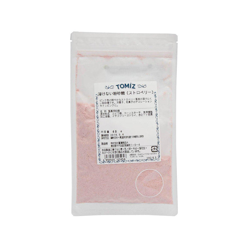 TOMIZAWA Non-melting Powdered Sugar - Strawberry  (40g) - city&