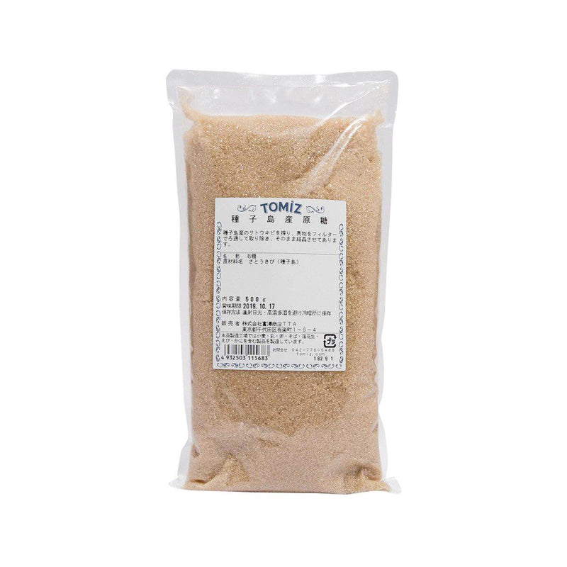 TOMIZAWA Tanegashima Unrefined Sugar  (500g) - city&