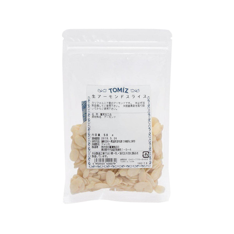 TOMIZAWA Raw Sliced Almond  (50g) - city&