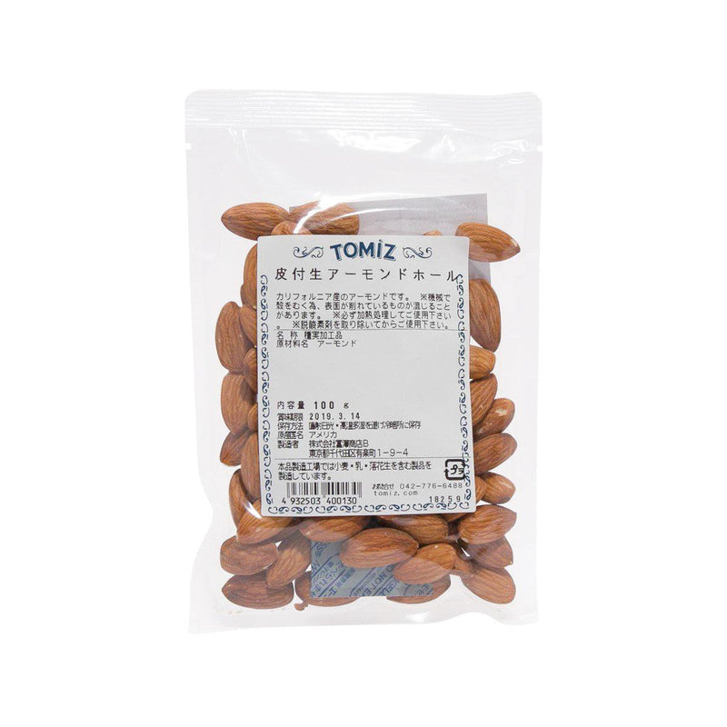 TOMIZAWA Unskinned Raw Whole Almond  (100g) - city&