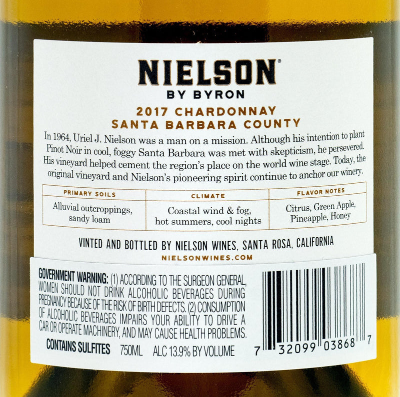 NIELSON BY BYRON Santa Barbara Country Chardonnay 22 (750mL)