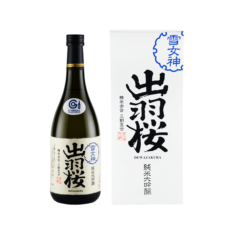 DEWAZAKURA Yukimegami 35 Junmai Daiginjo  (720mL)